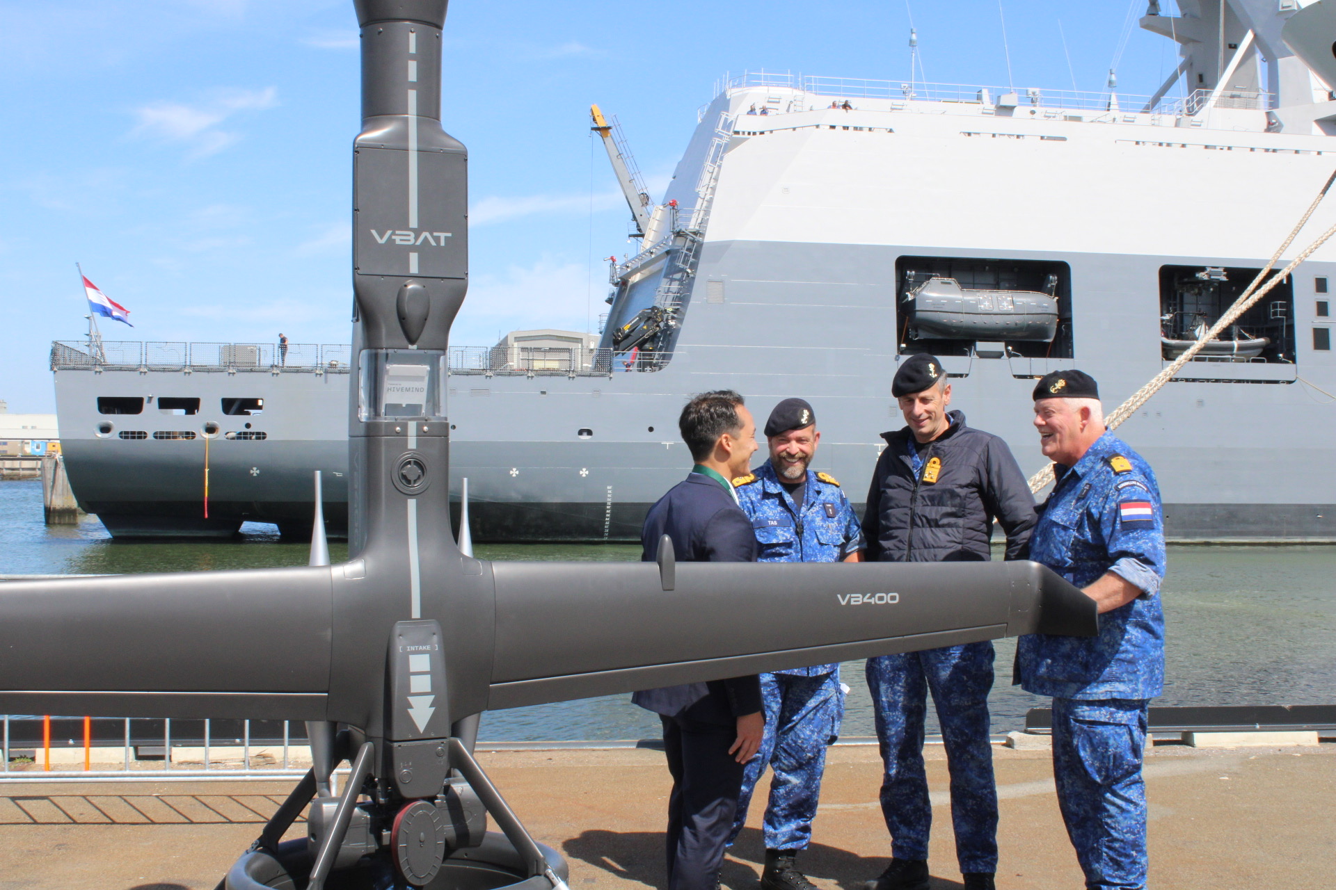 VBAT 400 Lands in Europe: Dutch Navy Eyes AI-Powered VTOL Drone